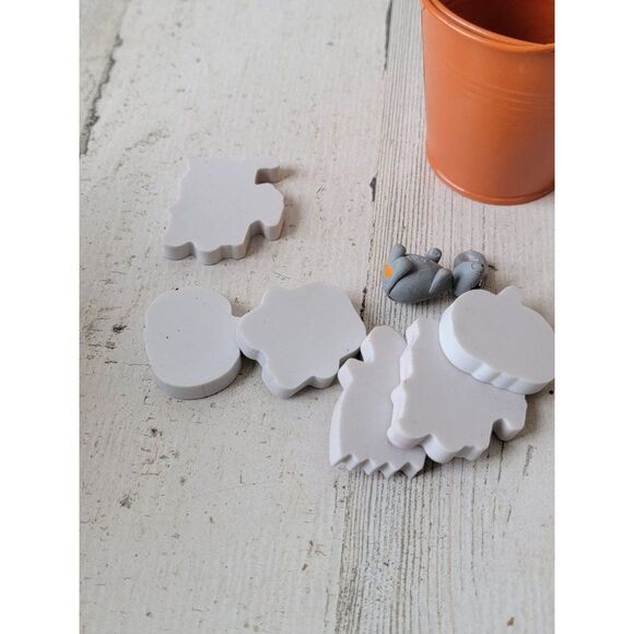 Halloween Frankenstein eraser pumpkin mouse‎ set toy figure - Picture 13 of 13